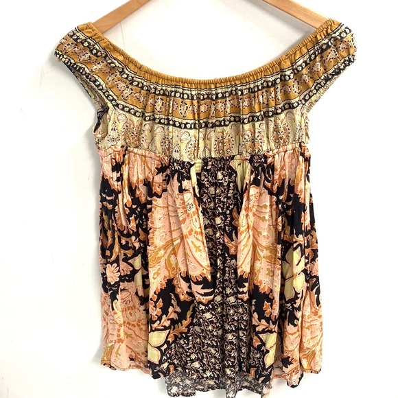 (A8) NEW Free People NWT Bali Mariposa Slip Dress in Black Combo, Size XS, NWOT - Picture 14 of 16